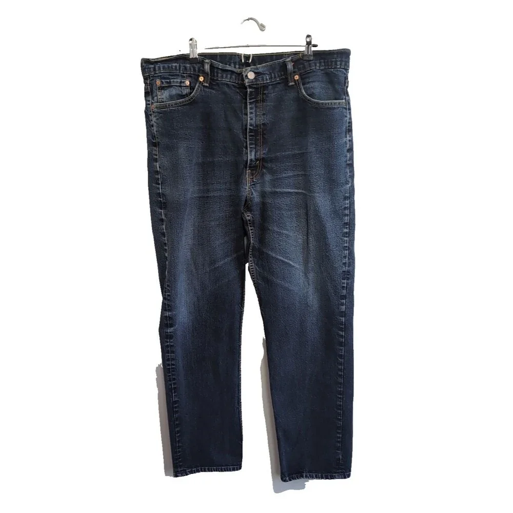 Levi's Strauss 550 Relaxed Straight Men's Jeans Sz 41 x32 (Tagged 42x34 shrunk)